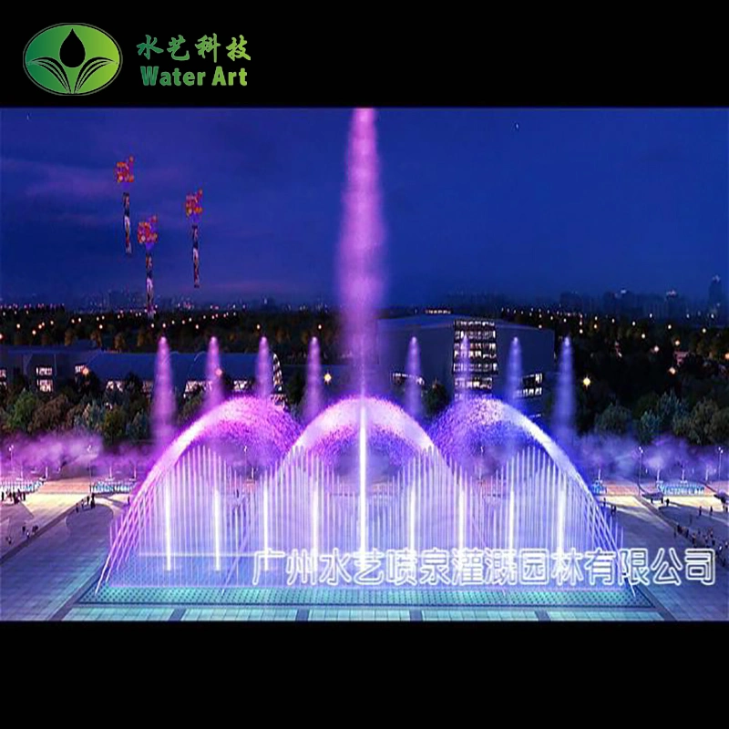 Free Design Square Large Decorative Musical Floor Fountain