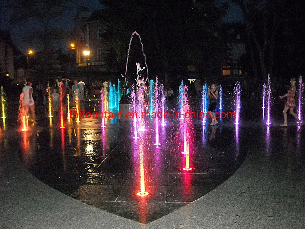 Unique Outdoor Dry Floor Water Dancing Fountains