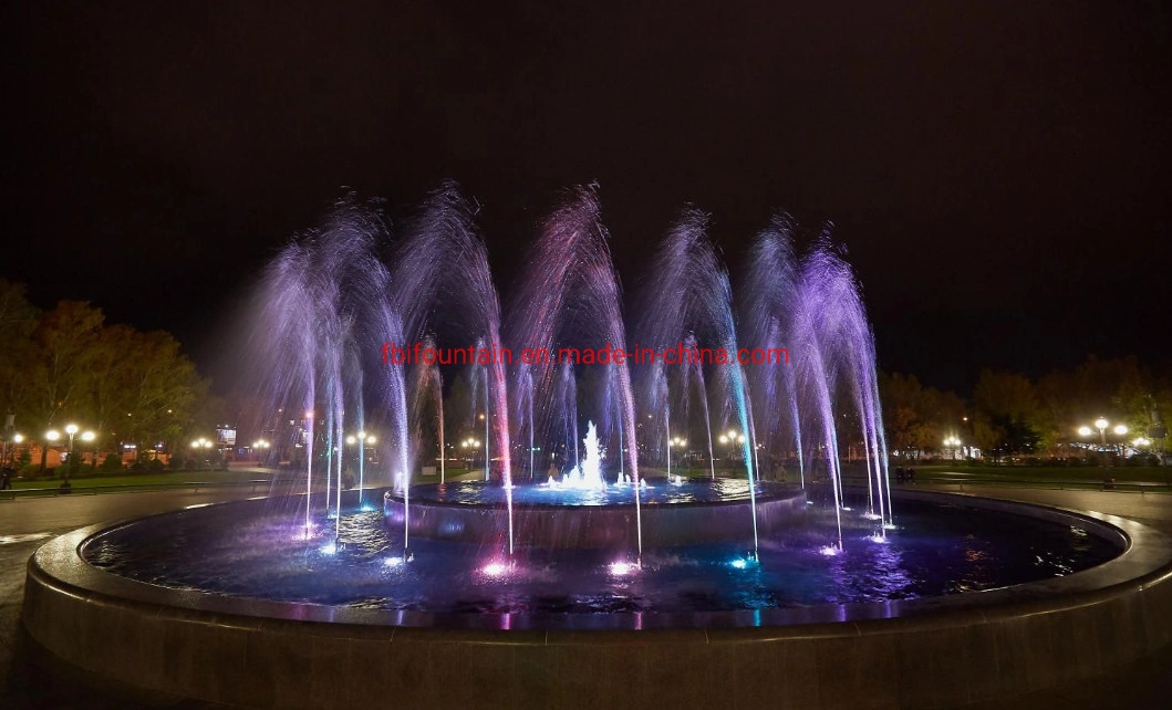 Decorative Outdoor Music Dancing Custom Water Curtain Wall Fountain