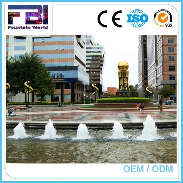 Easy Installation 0.4m Height Programmed Gushing Fountain