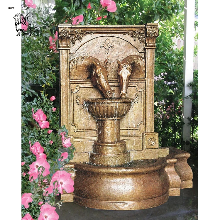 China Supplier Horse Sculpture Statue Outdoor/ Indoor Bronze Water Fountain Bfc-01