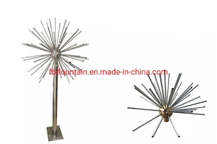 Customized Size Portable Dandelion Shape Spray Water Fountain