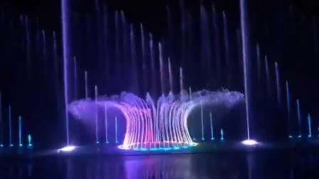 Fontane luminose a LED galleggianti per lago di rifornimento di fabbrica in Cina