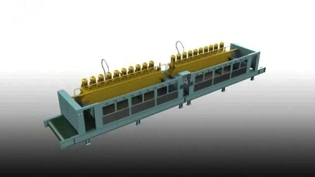 Macchina per la produzione di lastre di pietra di quarzo artificiale per pavimenti in piastrelle di pietra di quarzo artificiale lucidato